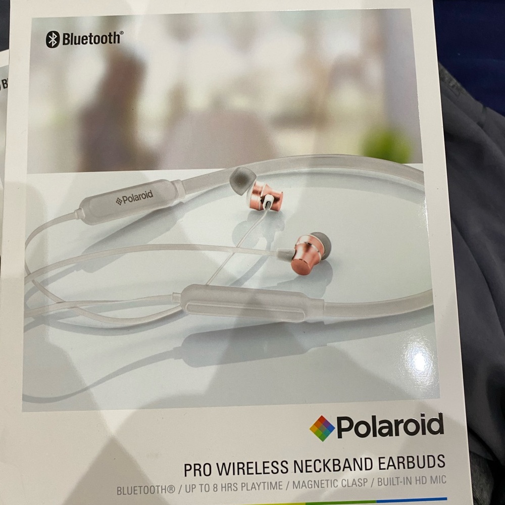 BNIB Polaroid pro wireless earbuds